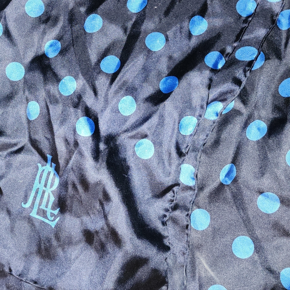 Ralph Lauren Scarf Navy Blue